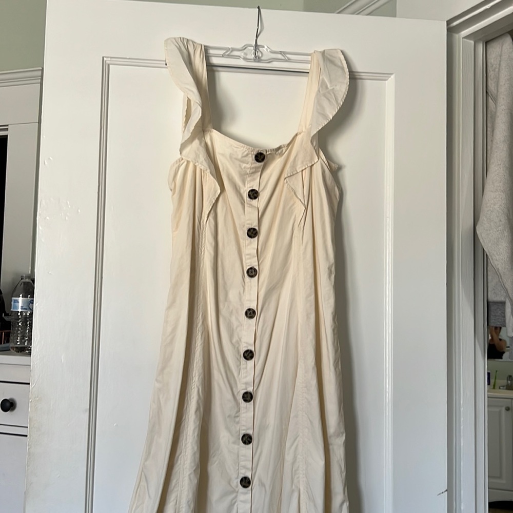 Madewell Princess-Seamed Maxi Dress Size 10